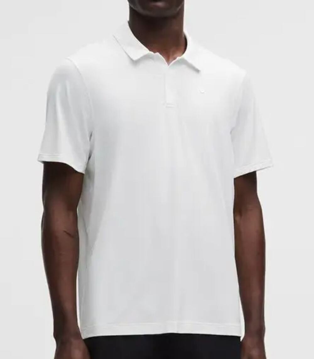 Lululemon Men's White Polo Shirt Sz. M